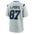Sam LaPorta Detroit Lions Nike 2026 Rivalries Collection Game Jersey - Silver