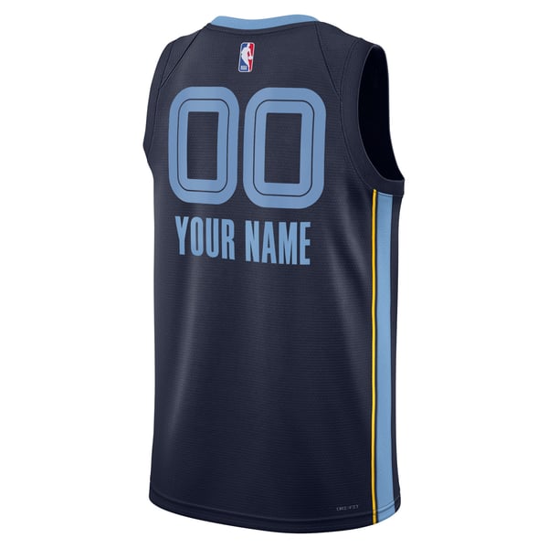 Jerseys Teams Nike Unisex Memphis Grizzlies Icon Swingman Jersey Navy