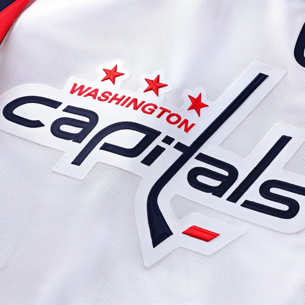Jerseys Teams Fanatics Washington Capitals Away Premium Custom Jersey - White