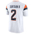 Pat Surtain II Denver Broncos Nike Vapor F.U.S.E. Stitched Limited Jersey - White