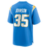 Amar Johnson Los Angeles Chargers Nike Team Game Jersey - Powder Blue