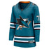 Jerseys Teams Women's Fanatics Macklin Celebrini Teal Sharks Jersey