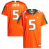 Andre Johnson Miami Hurricanes Jerseys Teams Home It's Back Premier Jersey - Orange