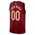 Jerseys Teams Unisex Nike Cleveland Cavaliers Icon Swingman Custom Jersey Burgundy