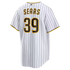 JP Sears San Diego Padres Nike Home Replica Jersey - White