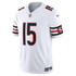Rome Odunze Chicago Bears Nike Vapor F.U.S.E. Stitched Limited Jersey - White
