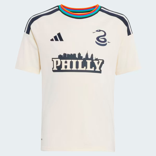 Philadelphia Union adidas Youth 2026 Archive Replica Jersey - Tan