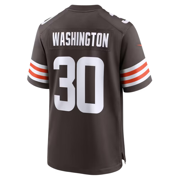 Zion Washington Cleveland Browns Jerseys Teams Team Game Jersey - Brown