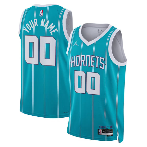 Jerseys Teams Unisex Charlotte Hornets Jordan Icon Swingman Jersey Teal