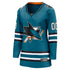 Jerseys Teams Fanatics Women's San Jose Sharks Teal Home Jersey