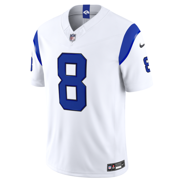 Jared Verse Los Angeles Rams Jerseys Teams Alternate Fearsome White Vapor F.U.S.E. Stitched Limited Jersey - White