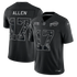 Josh Allen Buffalo Bills Jerseys Teams 2026 Salute to Service Stitched Limited Jersey - Black