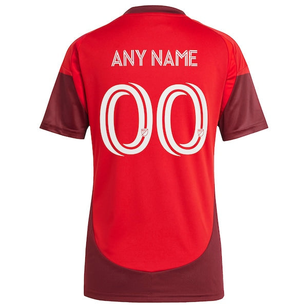 Adidas Toronto FC 2025 Club Kit Replica Custom Jersey Red
