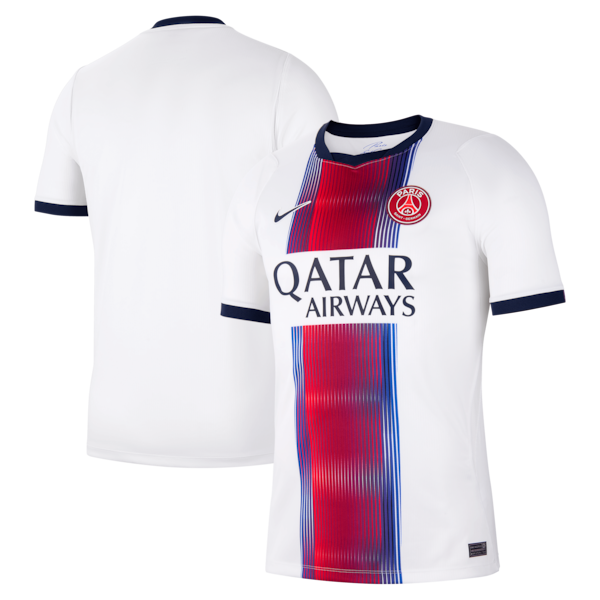 Jerseys Teams Paris Saint-Germain 2026/27 Away Stadium Replica Jersey White