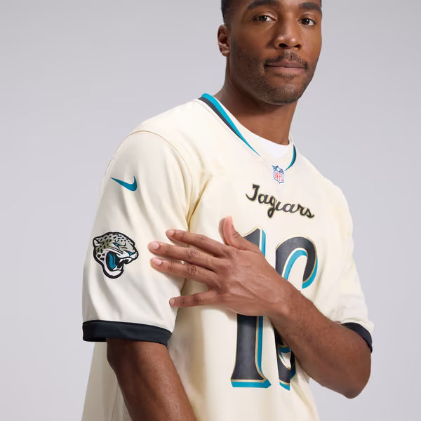 Trevor Lawrence Jacksonville Jaguars Jerseys Teams 2026 Rivalries Collection Game Jersey - Natural
