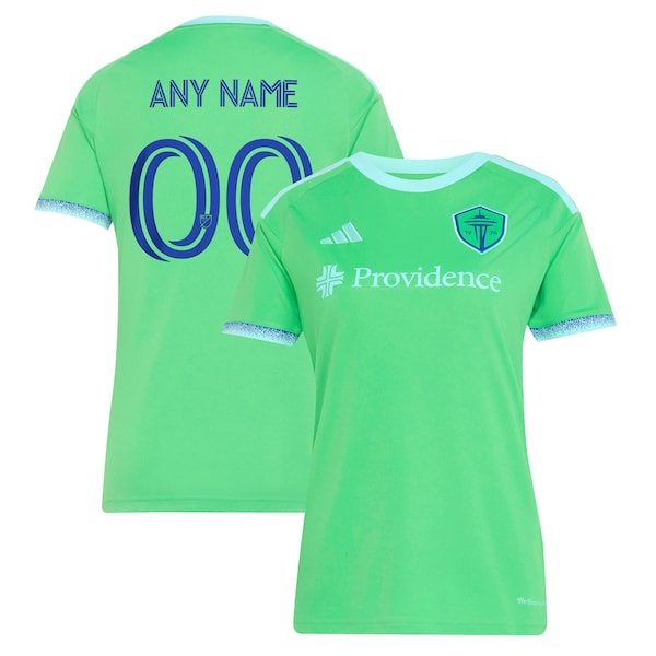 Adidas Seattle Sounders FC Women's 2026 The Evergreen State Kit Replica Custom Jersey Rave Green