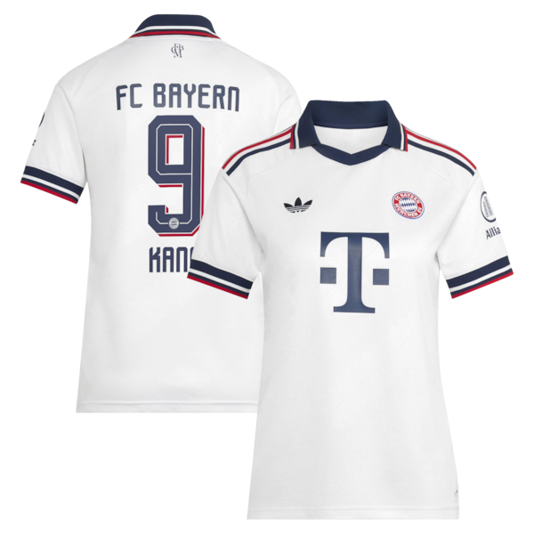 Harry Kane Bayern Munich Jerseys Teams Women's 2026/27 Away Replica Jersey - White
