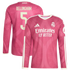 Jude Bellingham Real Madrid Jerseys Teams 2026/27 Third Replica Long Sleeve Jersey - Pink