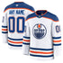 Jerseys Teams Edmonton Oilers Fanatics Away Premium Custom Jersey - White