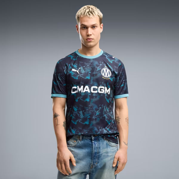 Olympique Marseille Puma 2026/27 Away Replica Jersey - Navy