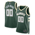 Jerseys Teams Nike Unisex Milwaukee Bucks Custom Swingman Jersey