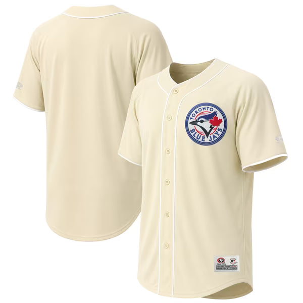 Toronto Blue Jays Stitches Fashion Jersey - Cream