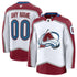 Jerseys Teams Colorado Avalanche Fanatics Away Premium Custom Jersey - White