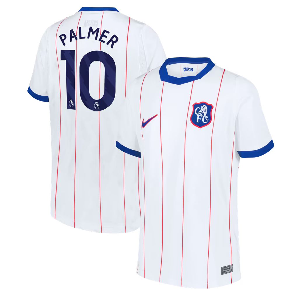 Cole Palmer Chelsea Jerseys Teams Youth 2026/27 Third Stadium Replica Jersey - White