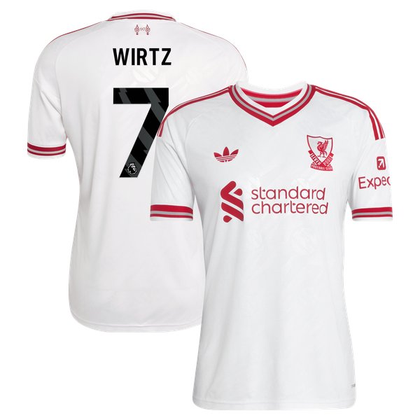 Florian Wirtz Liverpool Jerseys Teams 2026/27 Away Replica Jersey - White