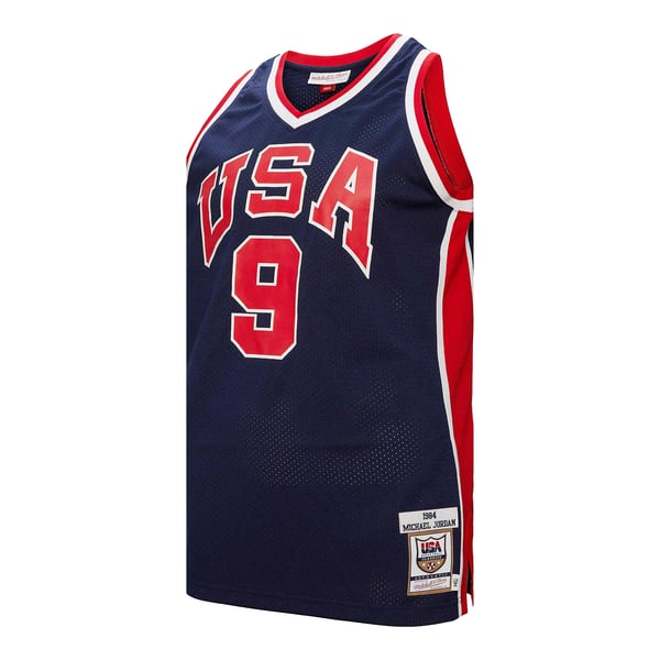 Jerseys Teams Michael Jordan USA Basketball Mitchell & Ness 1984 Jersey Navy