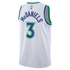 Jaden McDaniels Minnesota Timberwolves Jerseys Teams Unisex Swingman Jersey - Association Edition - White