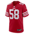 Jarrett Patterson San Francisco 49ers Nike Team Game Jersey - Scarlet