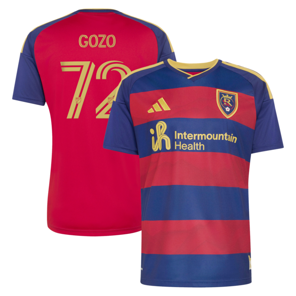 Zavier Gozo Real Salt Lake Jerseys Teams 2026 The Switchback Replica Jersey – Red