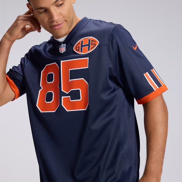 Cole Kmet Chicago Bears Jerseys Teams 2026 Rivalries Collection Game Jersey - Navy