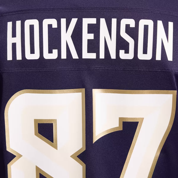 T.J. Hockenson Minnesota Vikings Nike 2026 Rivalries Collection Game Jersey - Purple