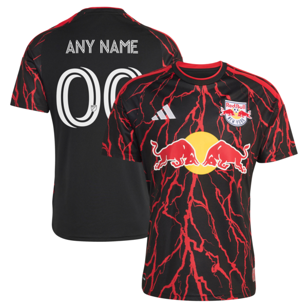 Customized New York Red Bulls 2026 The Rooted Kit Replica Custom Jersey Black