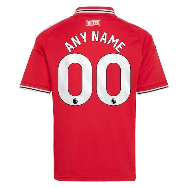 Adidas Manchester United 2026/27 Home Replica Custom Jersey Red