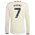 Mason Mount Manchester United Jerseys Teams 2026/27 Third Replica Long Sleeve Jersey - Cream