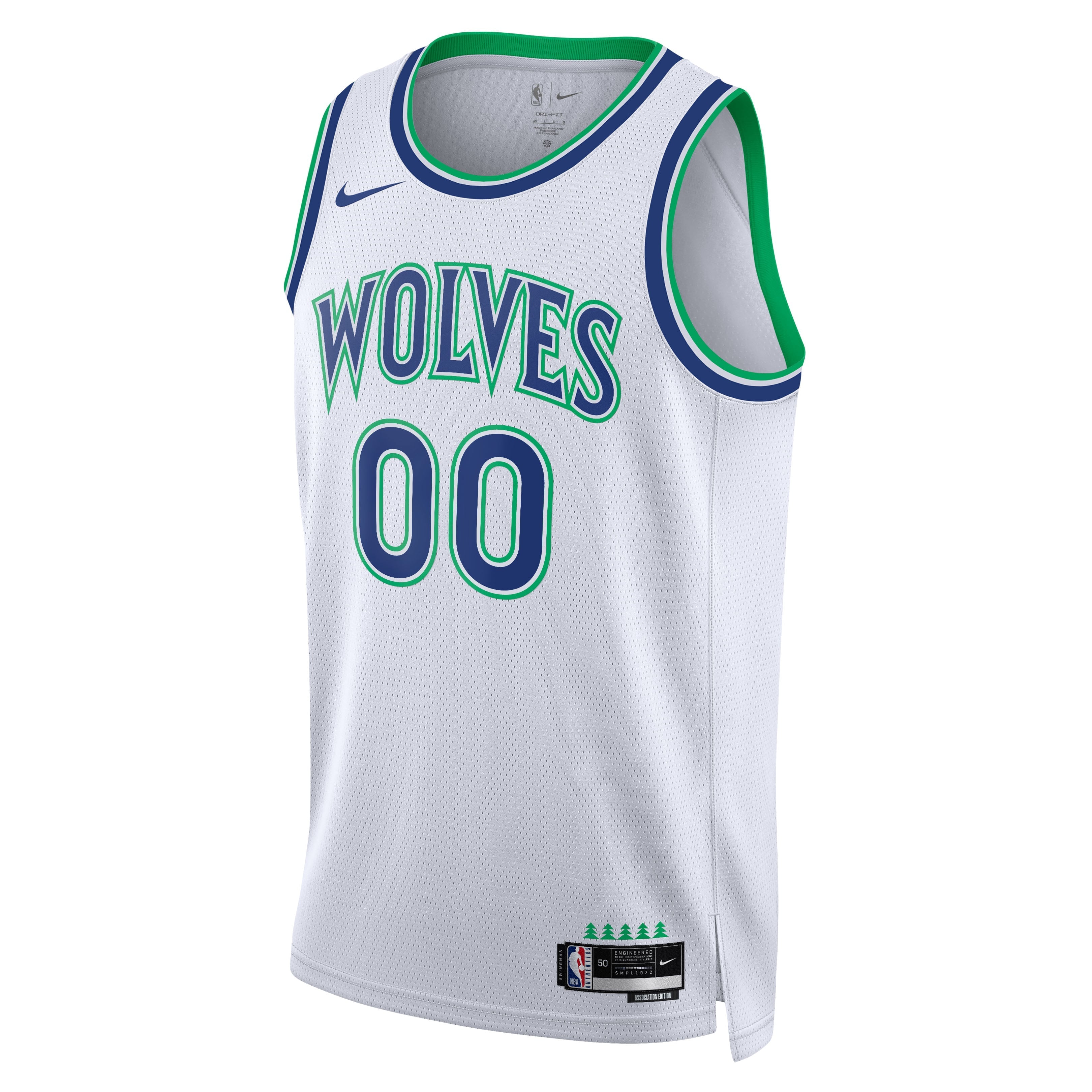 Jerseys Teams Nike Unisex Minnesota Timberwolves Association Edition Swingman Custom Jersey