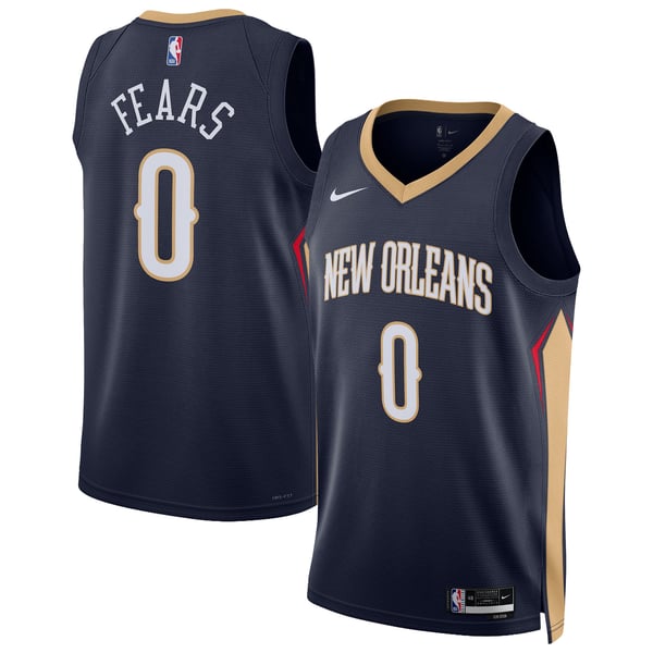 Jerseys Teams Jeremiah Fears New Orleans Pelicans Nike Swingman Jersey