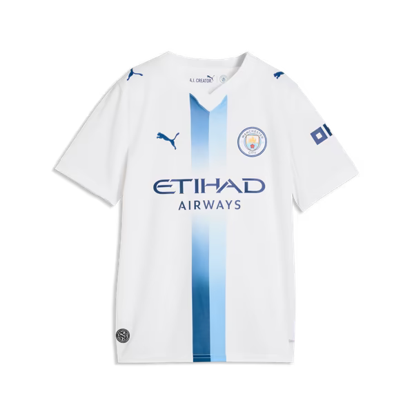 Manchester City Jerseys Teams Youth 2026/27 Third Replica Jersey - White