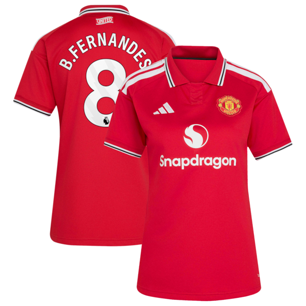 Jerseys Teams Bruno Fernandes Manchester United 2026/27 Home Replica Jersey Red