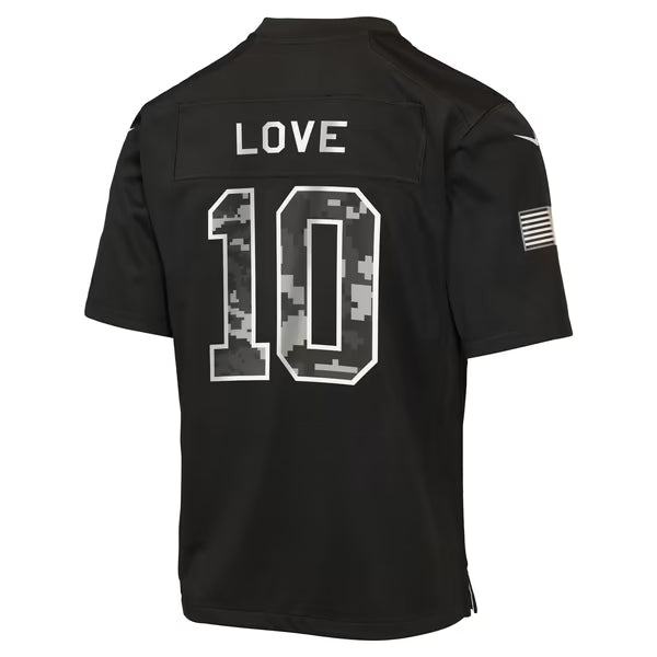 Jerseys Teams Love Green Bay Packers Jerseys Teams Youth 2026 Salute to Service Game Jersey - Black