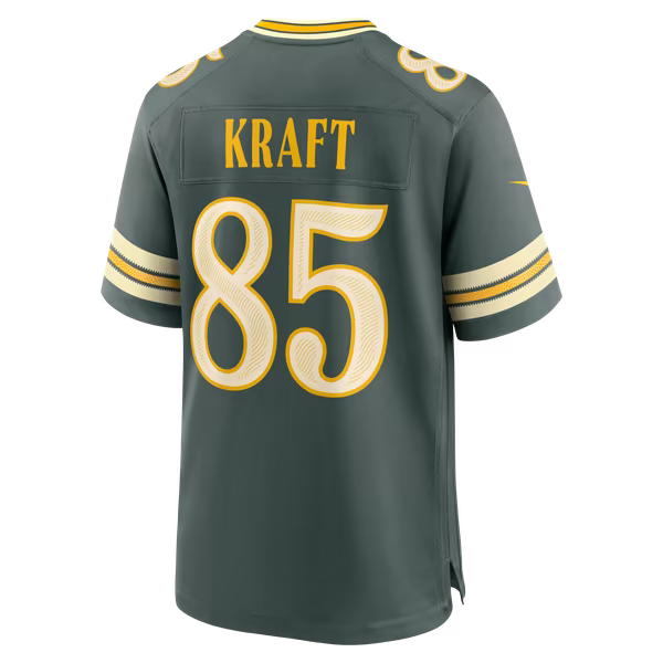 Tucker Kraft Green Bay Packers Nike 2026 Rivalries Collection Game Jersey - Green