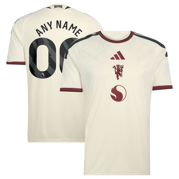 Manchester United Jerseys Teams 2026/27 Third Replica Custom Jersey - Cream