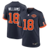 Caleb Williams Chicago Bears Nike 2026 Rivalries Collection Game Jersey - Navy