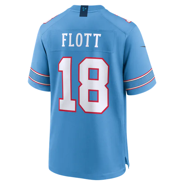 Cordale Flott Tennessee Titans Jerseys Teams Team Game Jersey - Light Blue