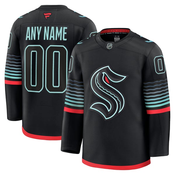 Jerseys Teams Seattle Kraken Fanatics Alternate Premium Jersey