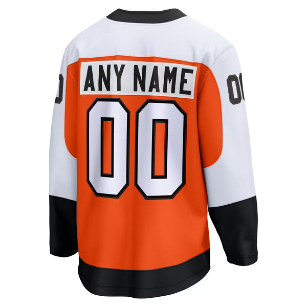 Jerseys Teams Philadelphia Flyers Fanatics Home Breakaway Custom Jersey Orange