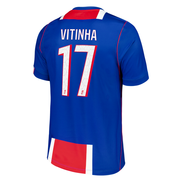 Jerseys Teams Vitinha Paris Saint-Germain 2026/27 Home Stadium Replica Jersey Blue